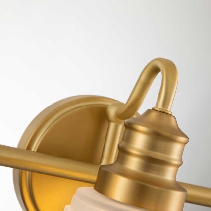 Quoizel - LED kopalniško stensko svetilo SWELL 3xG9/3W/230V IP44, zlato