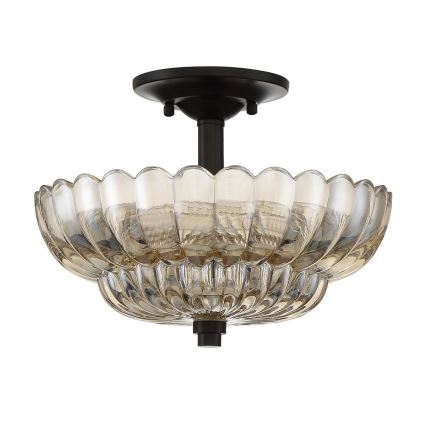 Quoizel - Stropna svetilka WHITECAP 3xE14/40W/230V pr. 29,7 cm
