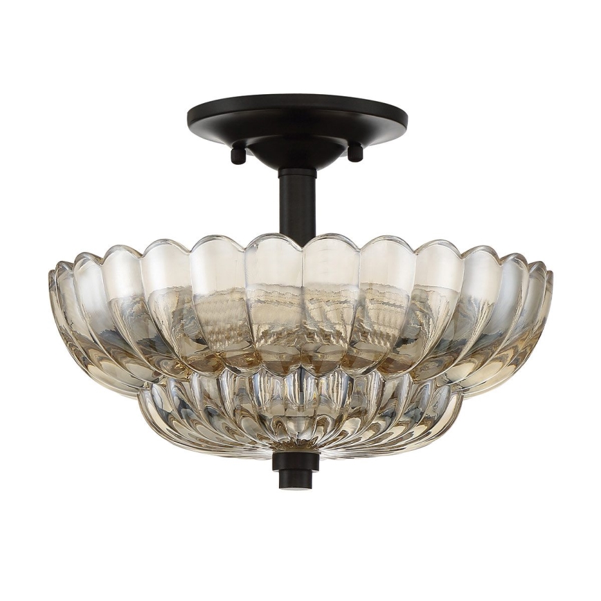 Quoizel - Stropna svetilka WHITECAP 3xE14/40W/230V pr. 29,7 cm