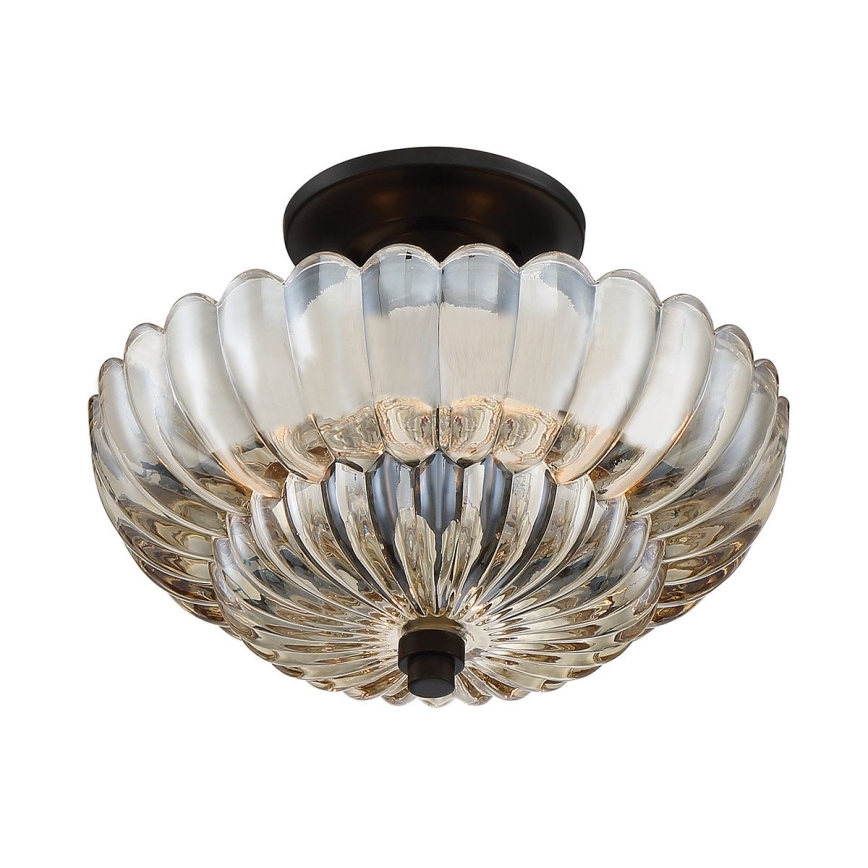 Quoizel - Stropna svetilka WHITECAP 3xE14/40W/230V pr. 29,7 cm