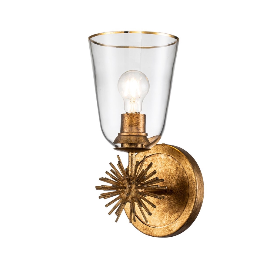 Quoizel - Stensko svetilo STARING 1xE27/40W/230V bakreno