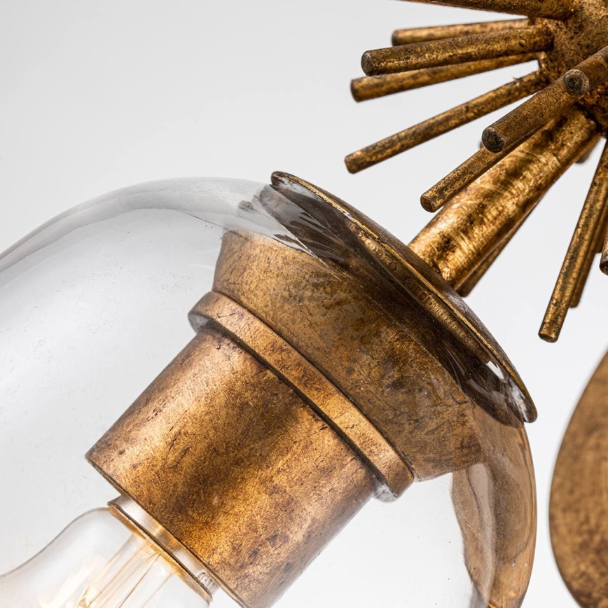 Quoizel - Stensko svetilo STARING 2xE27/40W/230V medeno