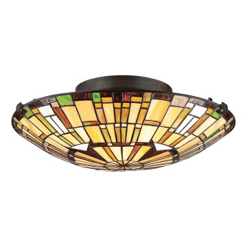 Quoizel - Stropna svetilka REED 2xE27/60W/230V pr. 42 cm