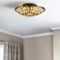 Quoizel - Stropna svetilka Tiffany REED, 2xE27/60W/230V, premer 42 cm