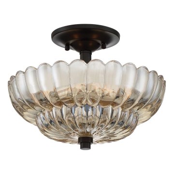 Quoizel - Stropna svetilka WHITECAP 3xE14/40W/230V pr. 29,7 cm