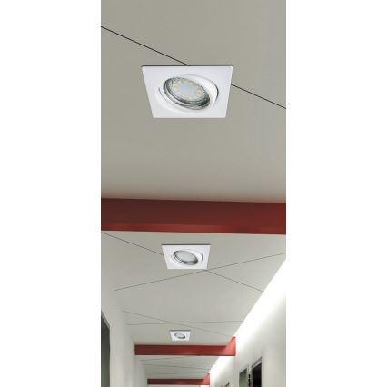 Rabalux - SET 3xLED Vgradna svetilka 3xGU10/3W/230V IP40