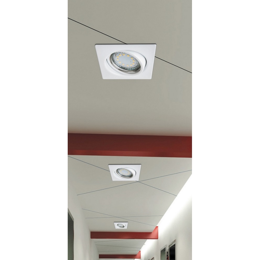 Rabalux 1055 - KOMPLET 3x LED Vgradna svetilka LITE 3xGU10-LED/3W/230V