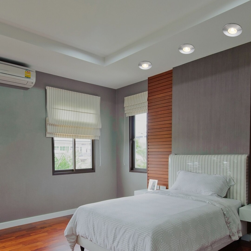 Rabalux 1072 - KOMPLET 3x LED Kopalniška vgradna svetilka RANDY 3xLED/4W/230V