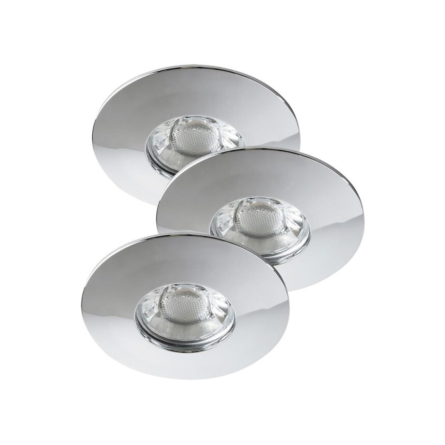 Rabalux - KOMPLET 3xLED Kopalniška vgradna svetilka 3xLED/4W/230V