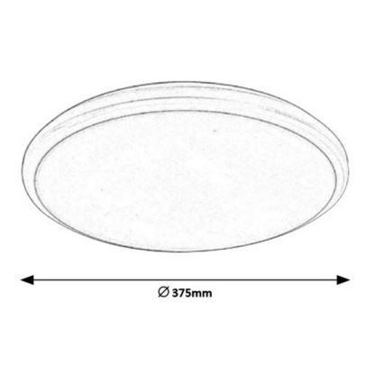 Rabalux - LED Kopalniška stropna svetilka LED/36W/230V IP65