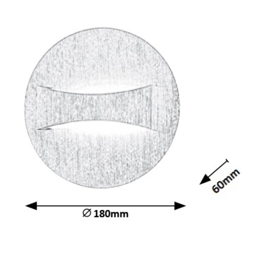 Rabalux - LED Stenska svetilka LED/6W/230V