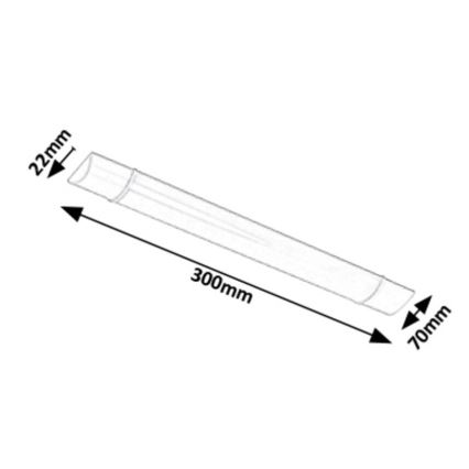 Rabalux - LED Podelementna svetilka LED/10W/230V