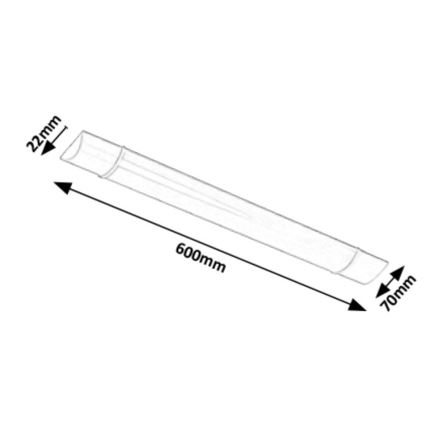 Rabalux - LED Podelementna svetilka LED/20W/230V