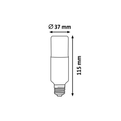 Rabalux - LED Žarnica T37 E27/9W/230V 4000K