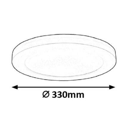Rabalux - LED Stropna svetilka s senzorjem LED/30W/230V 33 cm