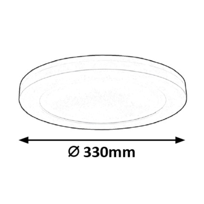 Rabalux - LED Stropna svetilka s senzorjem LED/30W/230V 33 cm
