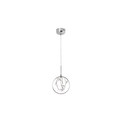 Rabalux - LED Kristalni lestenec na vrvici LED/7W/230V