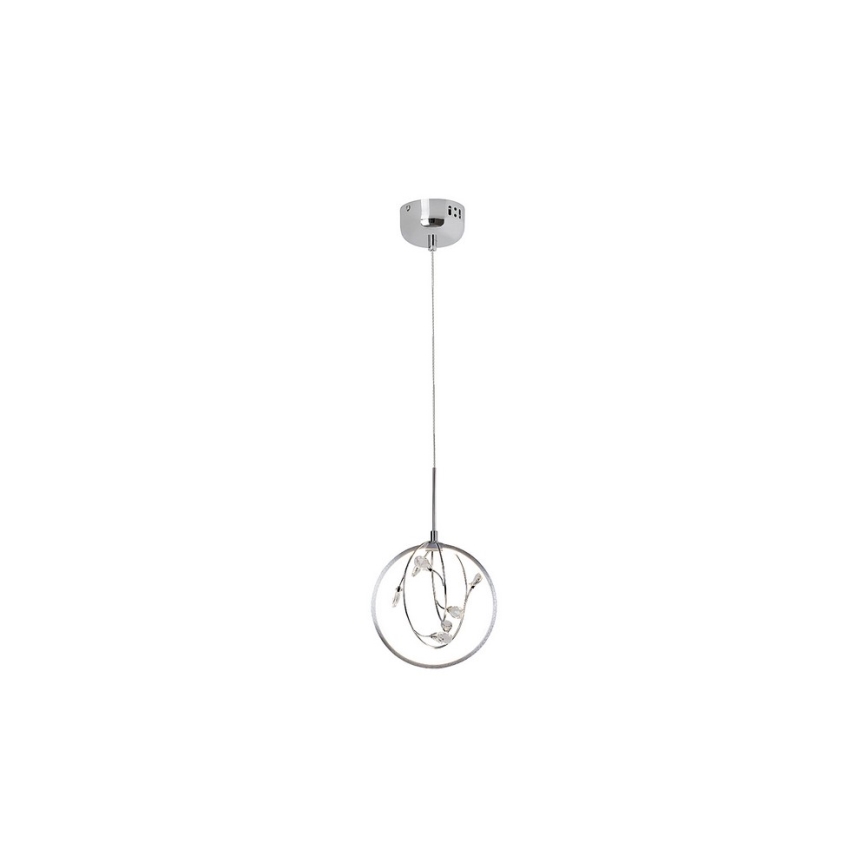 Rabalux - LED Kristalni lestenec na vrvici LED/7W/230V