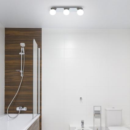 Rabalux - Kopalniška stropna svetilka 3xG9/28W/230V IP44