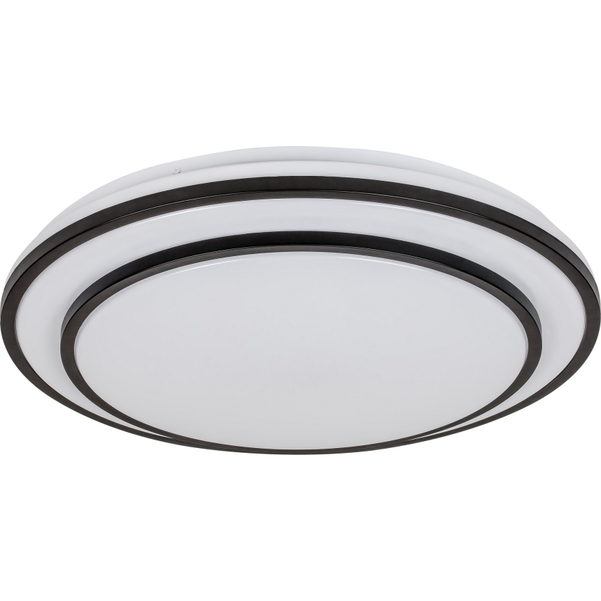 Rabalux - LED Zatemnitvena stropna svetilka LED/40W/230V 3000-6500K črna + Daljinski upravljalnik