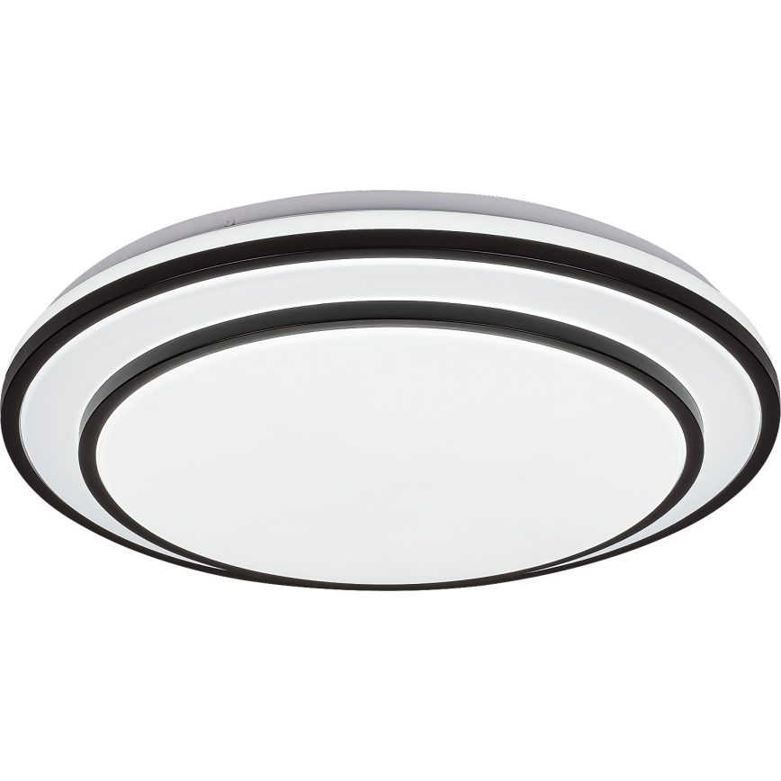 Rabalux - LED Zatemnitvena stropna svetilka LED/40W/230V 3000-6500K črna + Daljinski upravljalnik