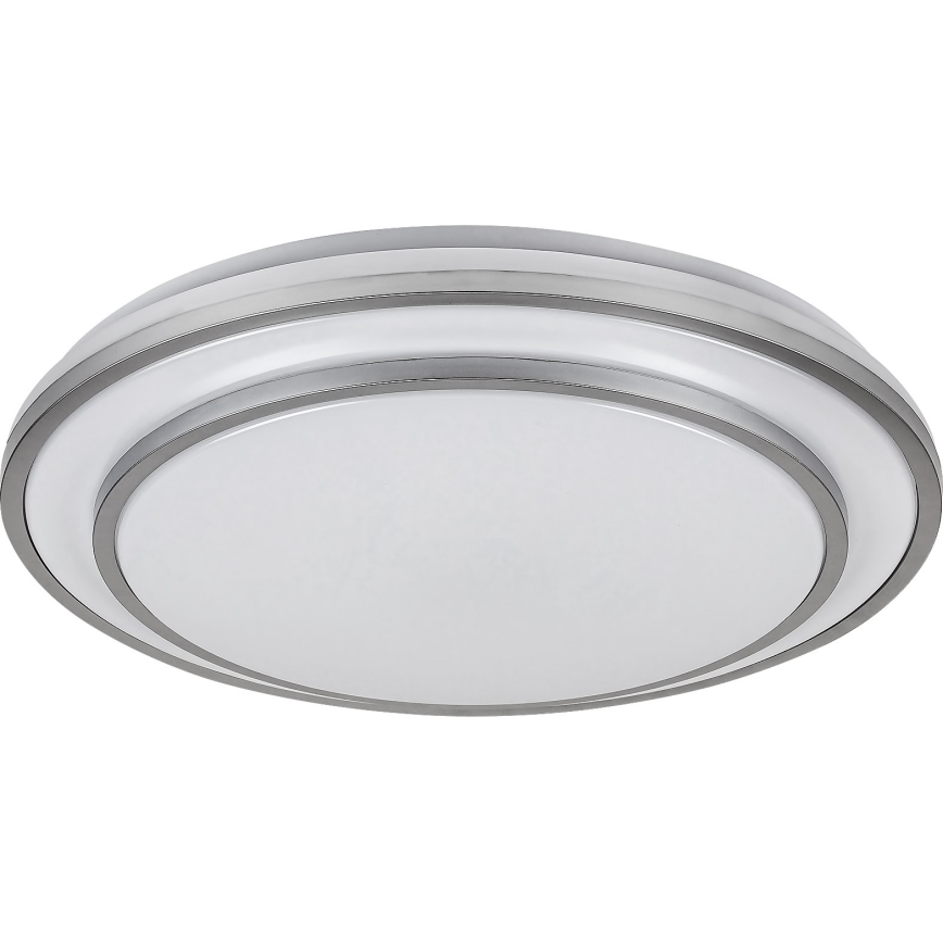 Rabalux - zatemnjevalna LED stropna svetilka LED/40W/230V 3000-6500K srebrna, premer 49 cm + daljinski upravljalnik