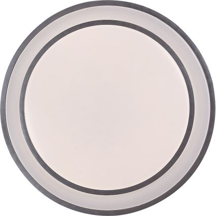 Rabalux - zatemnjevalna LED stropna svetilka LED/40W/230V 3000-6500K srebrna, premer 49 cm + daljinski upravljalnik