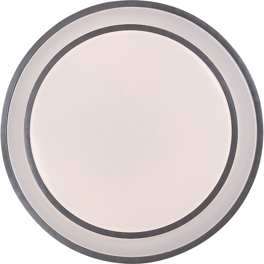 Rabalux - zatemnjevalna LED stropna svetilka LED/40W/230V 3000-6500K srebrna, premer 49 cm + daljinski upravljalnik