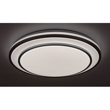 Rabalux - zatemnjevalna LED stropna svetilka LED/40W/230V 3000-6500K srebrna, premer 49 cm + daljinski upravljalnik