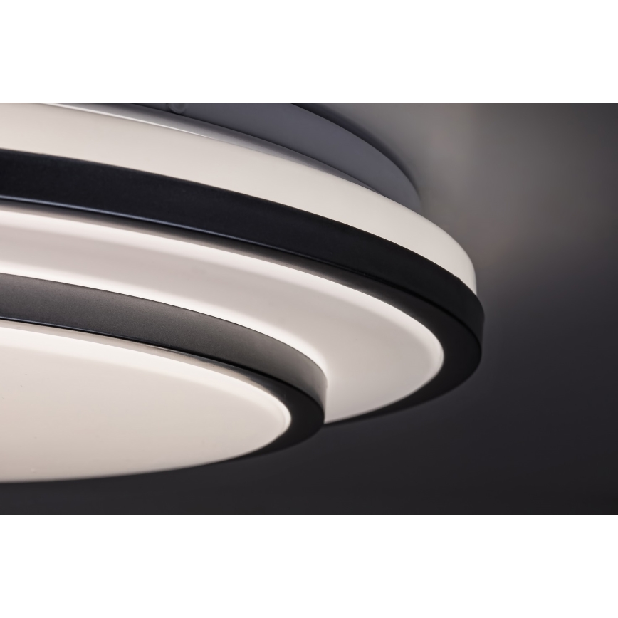 Rabalux - zatemnjevalna LED stropna svetilka LED/40W/230V 3000-6500K srebrna, premer 49 cm + daljinski upravljalnik