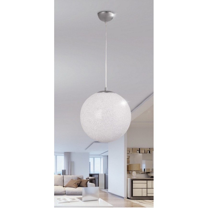 Rabalux 2206 - Lestenec BIANCA 1xE27/40W/230V bel