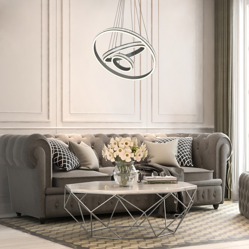 Rabalux - LED Lestenec na vrvici LED/75W/230V