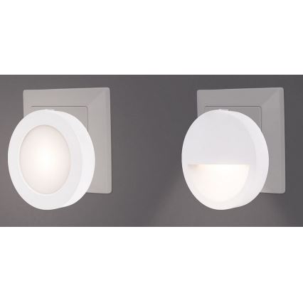 Rabalux - LED Nočna luč s senzorjem LED/0,5W/230V 3000K pr. 65 mm