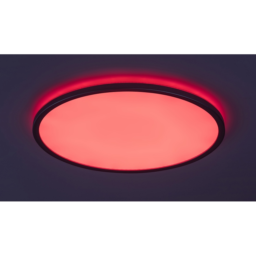 Rabalux - LED RGB Zatemnitvena stropna svetilka LED/22W/230V Wi-Fi Tuya + Daljinski upravljalnik