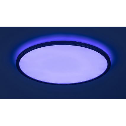 Rabalux - LED RGB Zatemnitvena stropna svetilka LED/22W/230V Wi-Fi Tuya + Daljinski upravljalnik