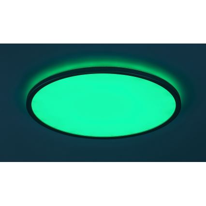 Rabalux - LED RGB Zatemnitvena stropna svetilka LED/22W/230V Wi-Fi Tuya + Daljinski upravljalnik