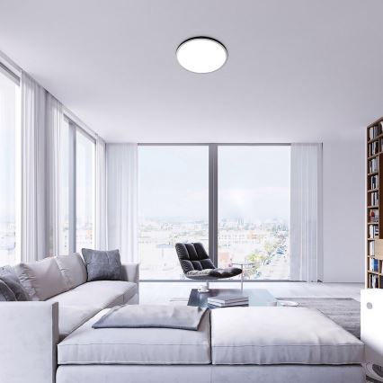 Rabalux - LED RGB Zatemnitvena stropna svetilka LED/22W/230V Wi-Fi Tuya + Daljinski upravljalnik