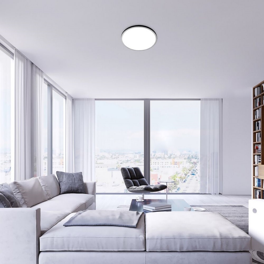 Rabalux - LED RGB Zatemnitvena stropna svetilka LED/22W/230V Wi-Fi Tuya + Daljinski upravljalnik