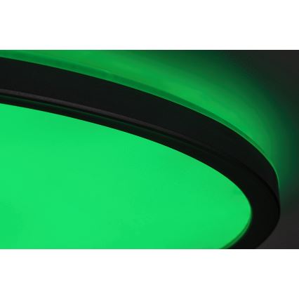 Rabalux - LED RGB Zatemnitvena stropna svetilka LED/22W/230V Wi-Fi Tuya + Daljinski upravljalnik