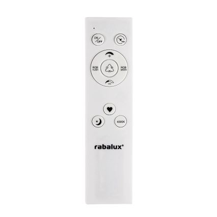 Rabalux - LED RGB Zatemnitvena stropna svetilka LED/22W/230V Wi-Fi Tuya + Daljinski upravljalnik