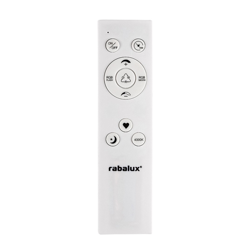 Rabalux - LED RGB Zatemnitvena stropna svetilka LED/22W/230V Wi-Fi Tuya + Daljinski upravljalnik