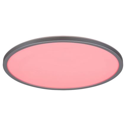 Rabalux - LED RGB Zatemnitvena stropna svetilka LED/22W/230V Wi-Fi Tuya + Daljinski upravljalnik