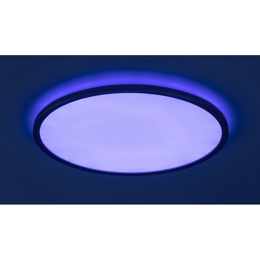 Rabalux - LED RGB zatemnljivo stropno svetilo LED/22W/230V Wi-Fi Tuya + daljinski upravljalnik, premer 41,5 cm