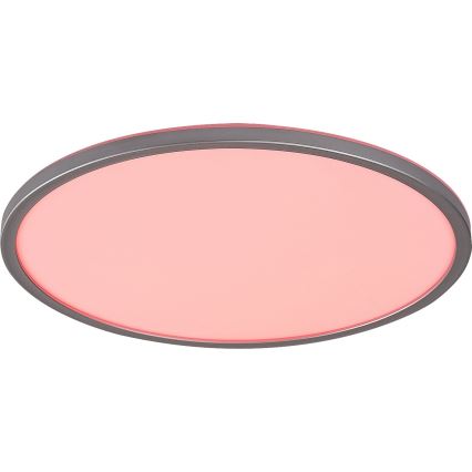 Rabalux - LED RGB zatemnljivo stropno svetilo LED/22W/230V Wi-Fi Tuya + daljinski upravljalnik, premer 41,5 cm
