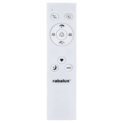 Rabalux - LED RGB Zatemnitvena stropna svetilka LED/22W/230V Wi-Fi Tuya + Daljinski upravljalnik