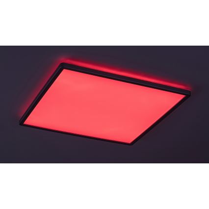 Rabalux - LED RGB zatemnljivo stropno svetilo LED/22W/230V Wi-Fi Tuya + daljinski upravljalnik 42x42 cm