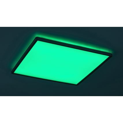 Rabalux - LED RGB zatemnljivo stropno svetilo LED/22W/230V Wi-Fi Tuya + daljinski upravljalnik 42x42 cm