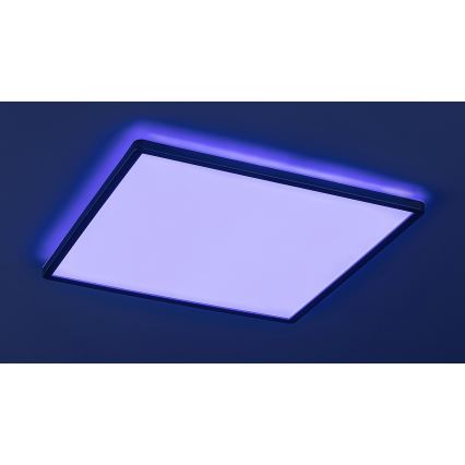 Rabalux - LED RGB zatemnljivo stropno svetilo LED/22W/230V Wi-Fi Tuya + daljinski upravljalnik 42x42 cm