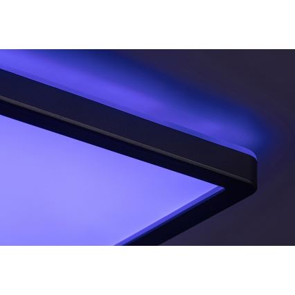 Rabalux - LED RGB zatemnljivo stropno svetilo LED/22W/230V Wi-Fi Tuya + daljinski upravljalnik 42x42 cm