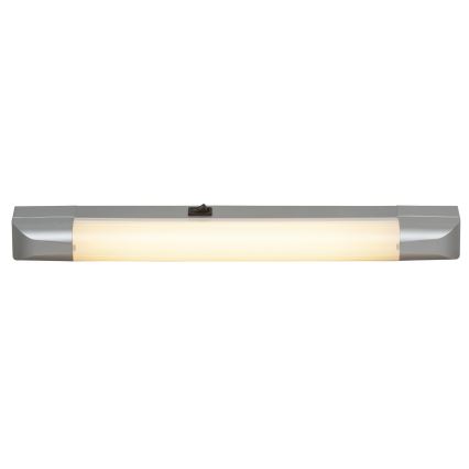 Rabalux - LED Podelementna kuhinjska svetilka BAND LIGHT 1xG13/10W/230V 39,5 cm srebrna